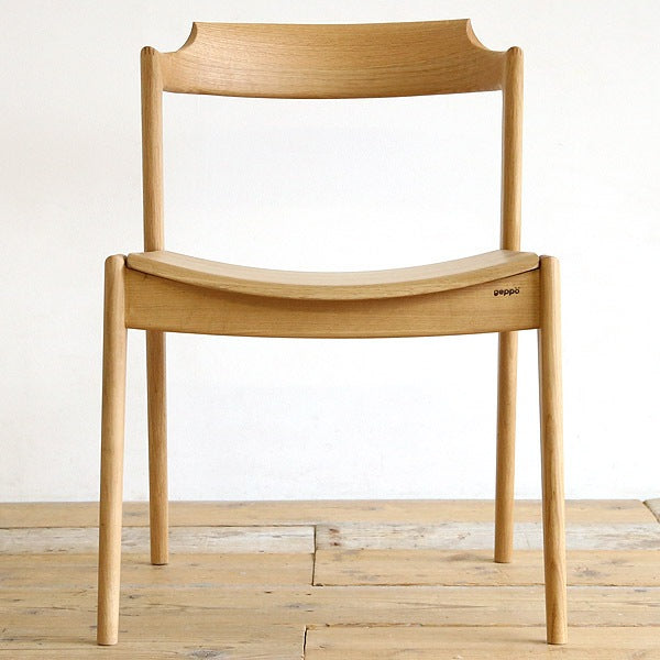 Geppo Seed Dining Chair Wooden Seat | Oak