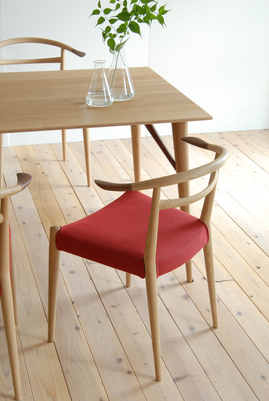 White Wood Dining Chair