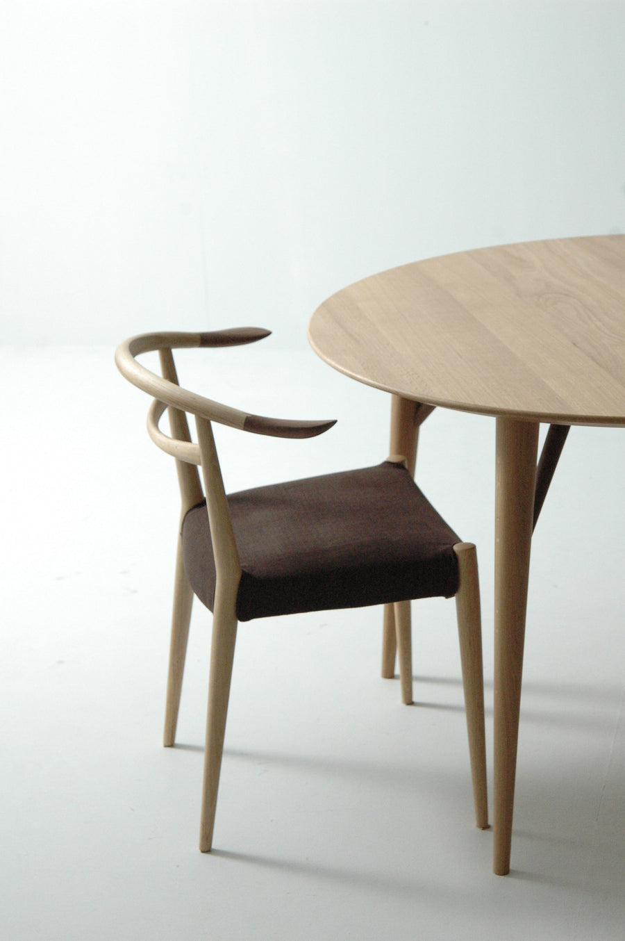 White Wood Dining Chair