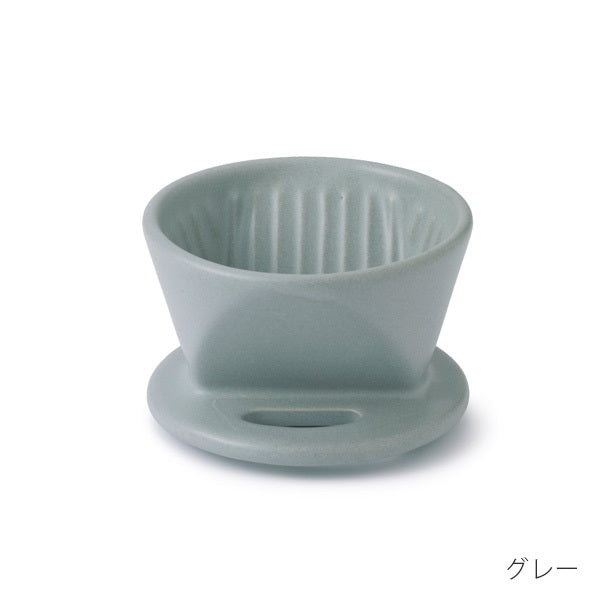 Semi porcelain Coffee Dripper with Linen Filter