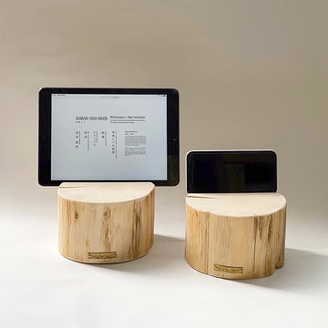 Hiba Wood │ iPhone/iPad Stand