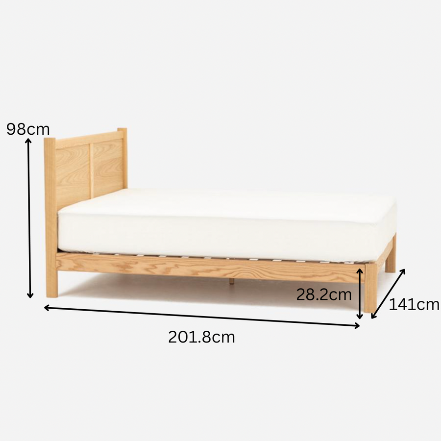 SOUP Bed with Panel Headboard (Double)