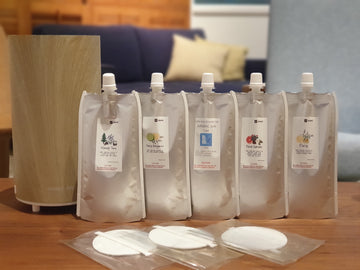 Aromic Air Diffuser and Essential Oil Set - atomi shop
