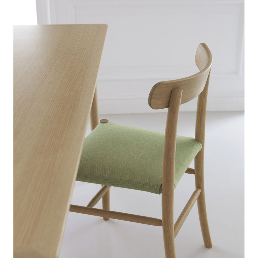 Lightwood Dining Chair | Fabric Cushion Seat