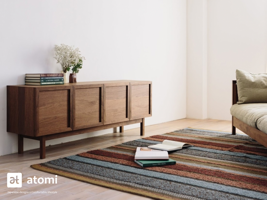 BLOCCO Sideboard with Foldable Door - atomi shop
