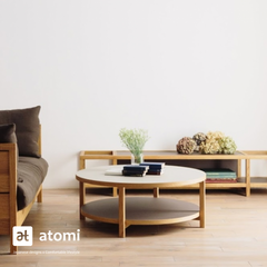 CORNICE Coffee Table with Linoleum - atomi shop