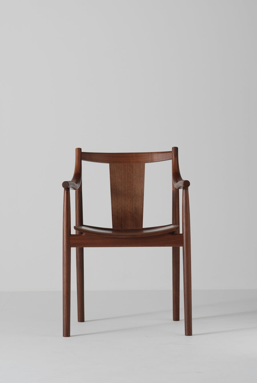 Chorus Wooden Seat Dining Chair | Walnut Wood