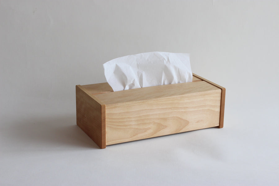 Wooden Tissue Case