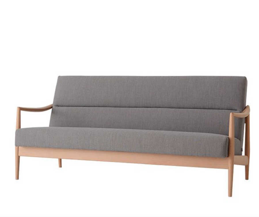 FORMS | Three Seater Pi Sofa with upholstery