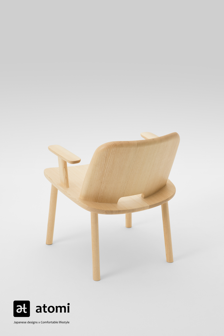 Fugu Lounge Arm Chair - atomi shop