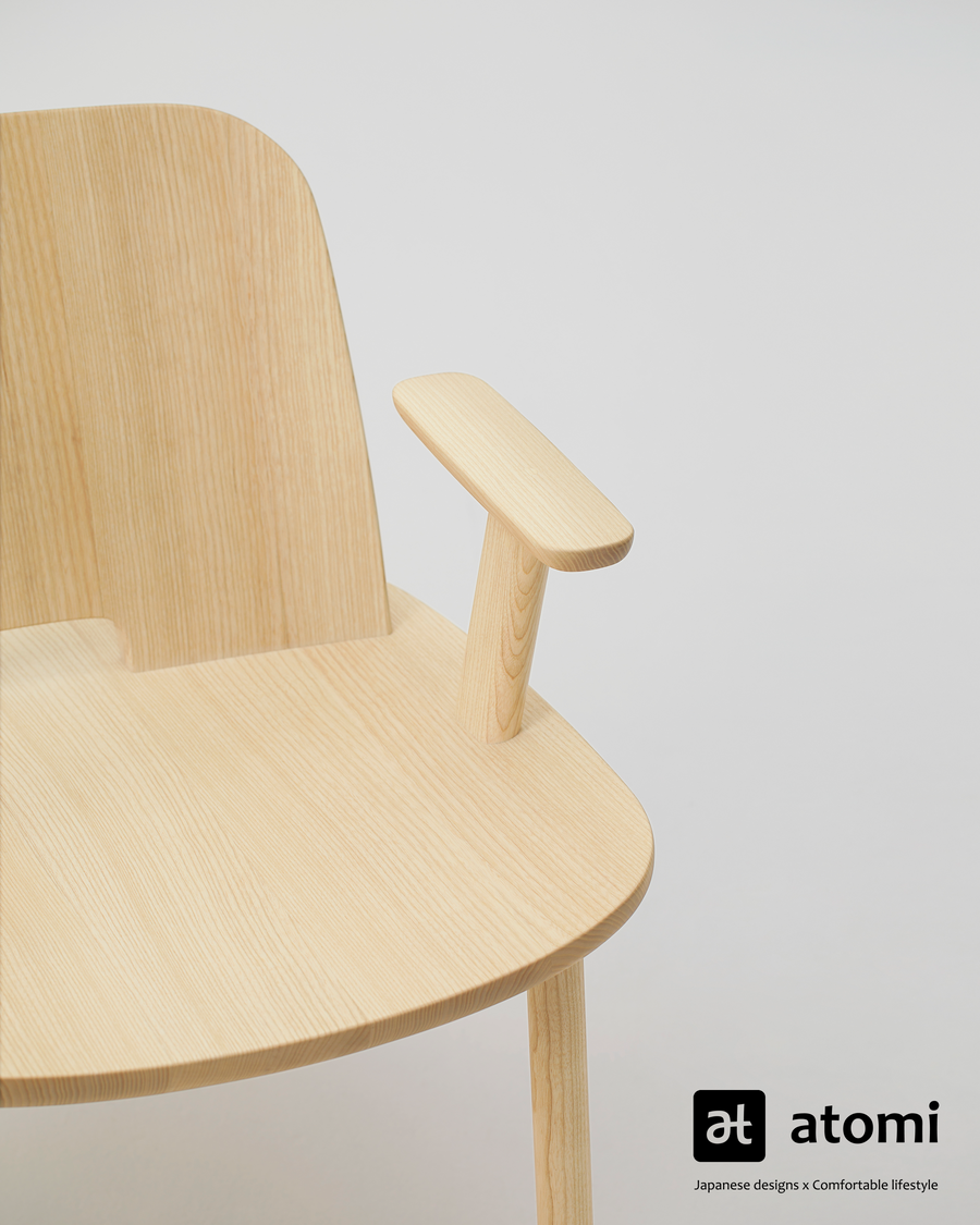 Fugu Lounge Arm Chair - atomi shop