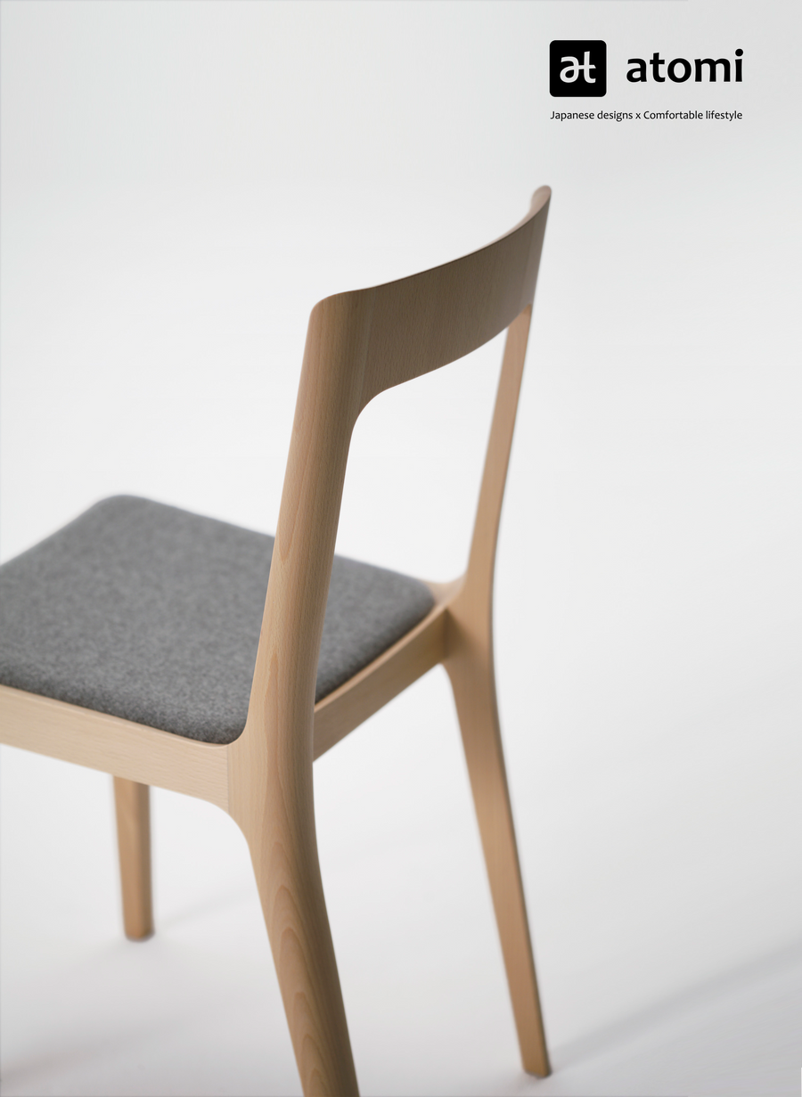 Hiroshima Armless Chair - atomi shop