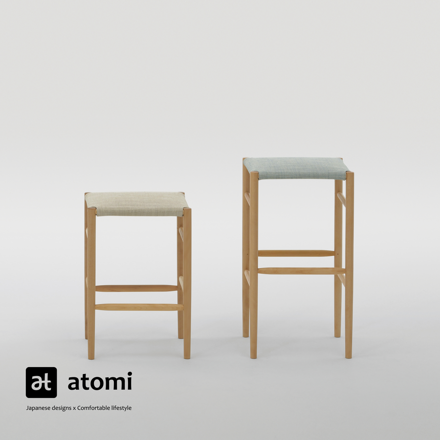 Lightwood Stool - Mid - atomi shop