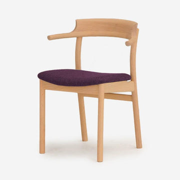 SOUP Collection | Gamma Oak Dining Armchair with Fabric Cushioned Seat (NC-020)