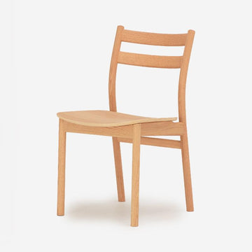 SOUP Collection | Alpha Oak Dining Armless Chair with Wooden Seat