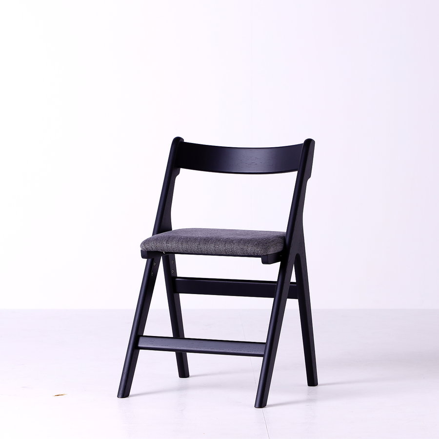 White Wood Adjustable Work Chair