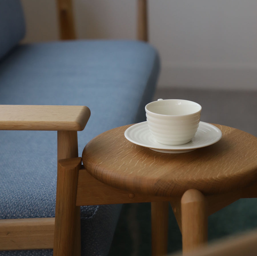 White Wood TOY Stacking Stool | Wooden Seat