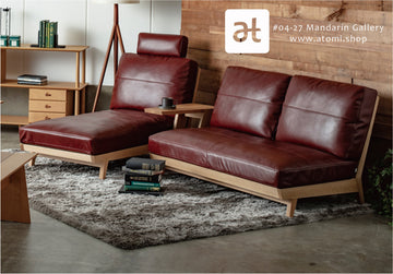Luxury Leather Sofa Set