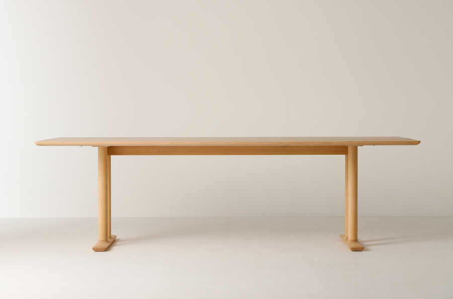 Chorus Dining Table W2200 | Oak Wood