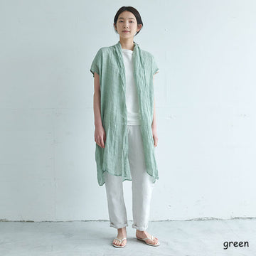Kaya-Ori Loose Linen Outerwear