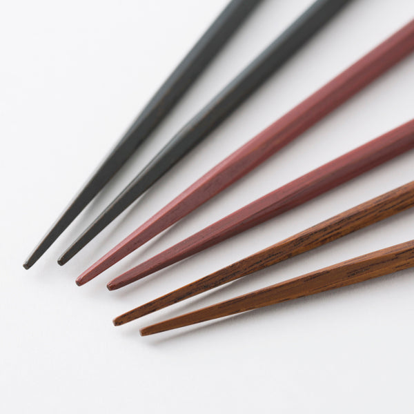 Octagonal Lacquered Chopsticks
