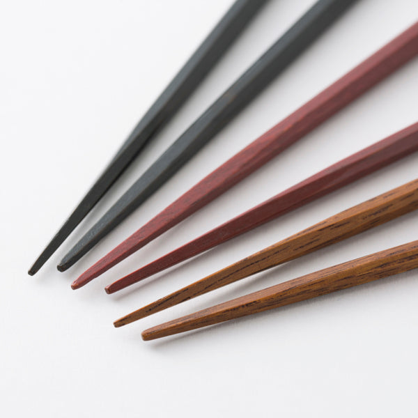 Octagonal Lacquered Chopsticks