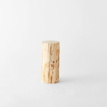 Natural Japanese Hiba Wood Side Table - atomi shop