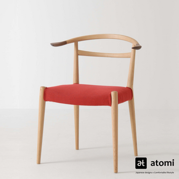 White Wood Dining Chair - atomi shop